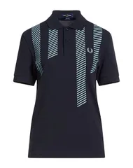 【送料無料】 フレッドペリー レディース ポロシャツ トップス ポロシャツ Navy
