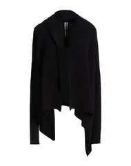 リックオウエンス レディース アウター カーディガン RICK OWENS Black ブラックのサムネイル