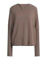 リックオウエンス レディース アウター カーディガン カシミヤニット RICK OWENS Taupe トープのサムネイル