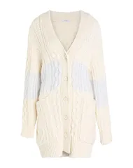 【送料無料】 マロ レディース カーディガン アウター カシミヤニット White