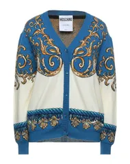 モスキーノ レディース アウター カーディガン MOSCHINO Blue ブルーのサムネイル