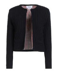 トムブラウン レディース アウター カーディガン THOM BROWNE Midnight Blue ブルーのサムネイル