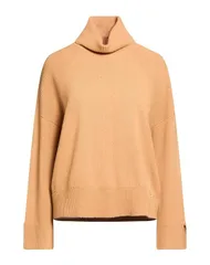 リュージョー レディース アウター ニット・セータートルネック LIU JO Camel キャメルのサムネイル
