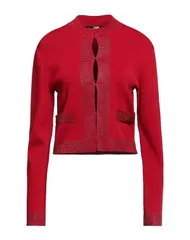 カール ラガーフェルド レディース アウター カーディガン KARLAGERFELD Red レッドのサムネイル