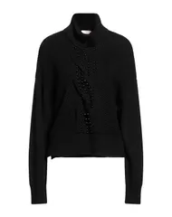 リュージョー レディース アウター ニット・セータートルネック LIU JO Black ブラックのサムネイル