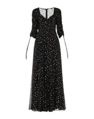 【送料無料】 ダイアン フォン ファステンバーグ レディース ワンピース トップス ロングワンピース・ドレス Black