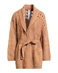 ツインセット レディース アウター カーディガン TWINSET Camel キャメルのサムネイル