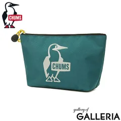 【メール便】【日本正規品】 チャムス ポーチ メンズ レディース 小物入れ ブランド かわいい CHUMS 小物 ペンケース メイクポーチ RECYCLE ACCESSORIES リサイクルブービーウインドウポーチ CH60-4063 DeepTeal