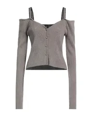 ピンコ レディース アウター カーディガン PINKO Lead Gray グレーのサムネイル