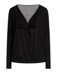 ロベルトコリーナ レディース アウター カーディガン カシミヤニット ROBERTO COLLINA Black ブラックのサムネイル