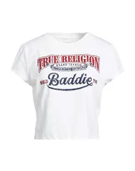 トゥルーレリジョン レディース トップス Tシャツ TRUE RELIGION White ホワイトのサムネイル