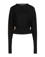 リックオウエンス レディース アウター カーディガン カシミヤニット RICK OWENS Black ブラックのサムネイル
