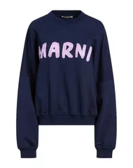 マルニ レディース アウター パーカー・スウェット MARNI Navy ネイビーのサムネイル