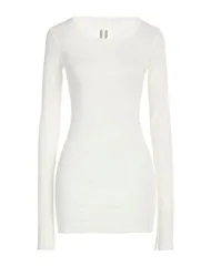 リックオウエンス レディース トップス Tシャツ RICK OWENS Off White オフホワイトのサムネイル