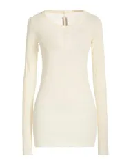 リックオウエンス レディース トップス Tシャツ RICK OWENS Ivory アイボリーのサムネイル