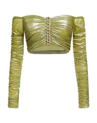 エリザベッタフランキ レディース トップス シャツ ELISABETTA FRANCHI Light Green グリーンのサムネイル