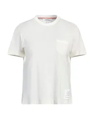 トムブラウン レディース トップス Tシャツ THOM BROWNE White ホワイトのサムネイル
