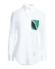 トムブラウン レディース トップス シャツ THOM BROWNE White ホワイトのサムネイル