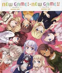 [중고] 수입 애니메이션 Blu-rayDisc NEW GAME! + NEW GAME!! SEASON ONE + SEASON TWO [수입판]