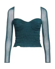セルフ・ポートレイト レディース トップス シャツ SELFPORTRAIT Deep Teal ティールのサムネイル