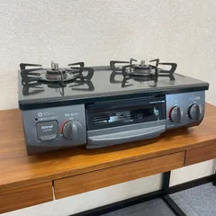 リンナイ ガステーブル LP用 RTE564BER 2019年製 ガステーブルコンロ [2口 /右強火] クリームベージュ RTE564BER [約