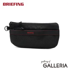 【日本正規品】 ブリーフィング ポーチ メンズ レディース 小物入れ ブランド 小さめ BRIEFING 軽量 ナイロン メッシュ 撥水 SOLID LIGHT JET TRAVEL MESH FLAT POUCH S LONG BRA261G18 BLACKのサムネイル