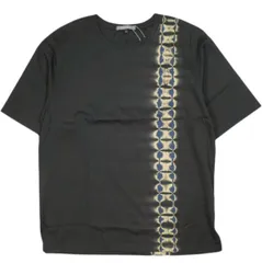 新品 suzusan スズサン 22SS 日本製 SILKY COTTON ELBOW SLEEVE T-SHIRT Rail 縫い筋絞り シルキーコットン エルボースリーブTシャツ 2044C-441 L BLACK/NAVY BLUE 半袖 トップスのサムネイル