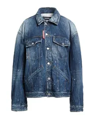 ディースクエアード レディース アウター ジャケット・ブルゾン デニムブルゾン DSQUARED2 Blue ブルーのサムネイル