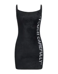 【送料無料】 オフホワイト レディース ワンピース トップス ミニワンピース・ドレス Black