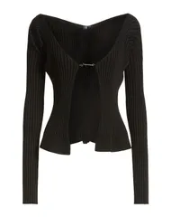 ジャクエムス レディース アウター カーディガン JACQUEMUS Black ブラックのサムネイル