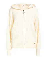ツインセット レディース アウター カーディガン ファスナー付きニット TWINSET Ivory アイボリーのサムネイル