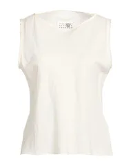 マルタンマルジェラ レディース トップス シャツ MM6 MAISON MARGIELA Off White オフホワイトのサムネイル