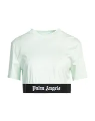 パーム・エンジェルス レディース トップス Tシャツ PALM ANGELS Light Green グリーンのサムネイル