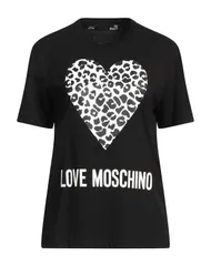 ラブ モスキーノ レディース トップス Tシャツ LOVE MOSCHINO Black ブラックのサムネイル