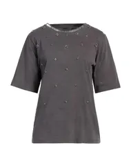 ピンコ レディース トップス Tシャツ PINKO Lead Gray グレーのサムネイル