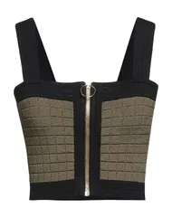 バルマン レディース トップス シャツ BALMAIN Khaki カーキのサムネイル