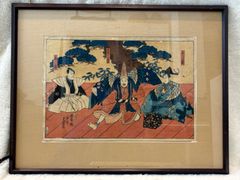滝平二郎 きりえ 牡丹雪 木版画 直筆サイン入り - メルカリ