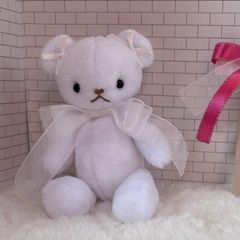作家様 もこもこわんちゃん ぬいぐるみ テディベア ハンドメイド