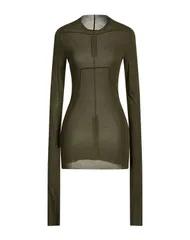 リックオウエンス レディース トップス Tシャツ RICK OWENS Dark Green グリーンのサムネイル