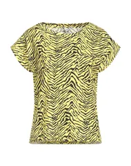 リュージョー レディース トップス Tシャツ LIU JO Yellow イエローのサムネイル