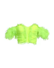 【送料無料】 レリッシュ レディース シャツ トップス トップス Lime Green