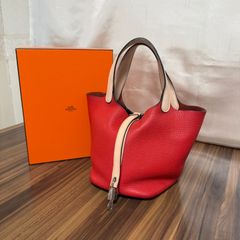 ⭐️HERMES エルメス ピコタンロックMM ▢M刻印 ハンドバッグ 大人の 