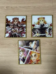 鬼滅の刃 ウェブショップ COOGI(クージー) アークス ビジュアル色紙 レン 煉獄 まとめ 出品