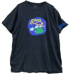 ギルダン　メンズ半袖Tシャツ　黒　XL　プリント　夏服　USA古着【3482】