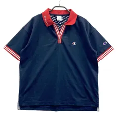 サイズ：LARGE CHAMPION GOLF チャンピオンゴルフ  半袖ポロシャツ スキッパー  ネイビー系 [240101654724] ゴルフウェア レディース ストスト