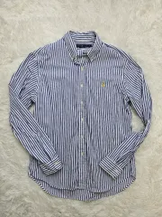 ポロ ラルフローレン ストライプ スリムフィット シャツ XL