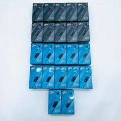 新品　glo グロー ハイパー プロ hyper pro 22個セット　(オブシディアン・ブラック 10個　ラピス・ブルー12個)