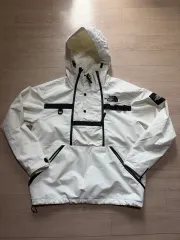 THE NORTH FACE ザノースフェイス ホワイト（白）ラベ ル スティープ アノラック