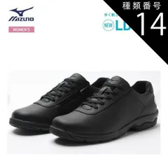 種類14：ブラック/27.5cm [日本全国送料無料！] MIZUNO(ミズノ) LD40 VI (ウォーキングシューズ) ウィメンズ ブラック [B1GD220209]