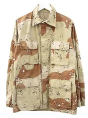 ヴィンテージ VINTAGE U.S.ARMY 80s BDUジャケット デザートカモ チョコチップ 迷彩 ミリタリー S-LONGのサムネイル